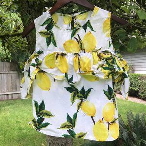 Off the Shoulder Lemon Top